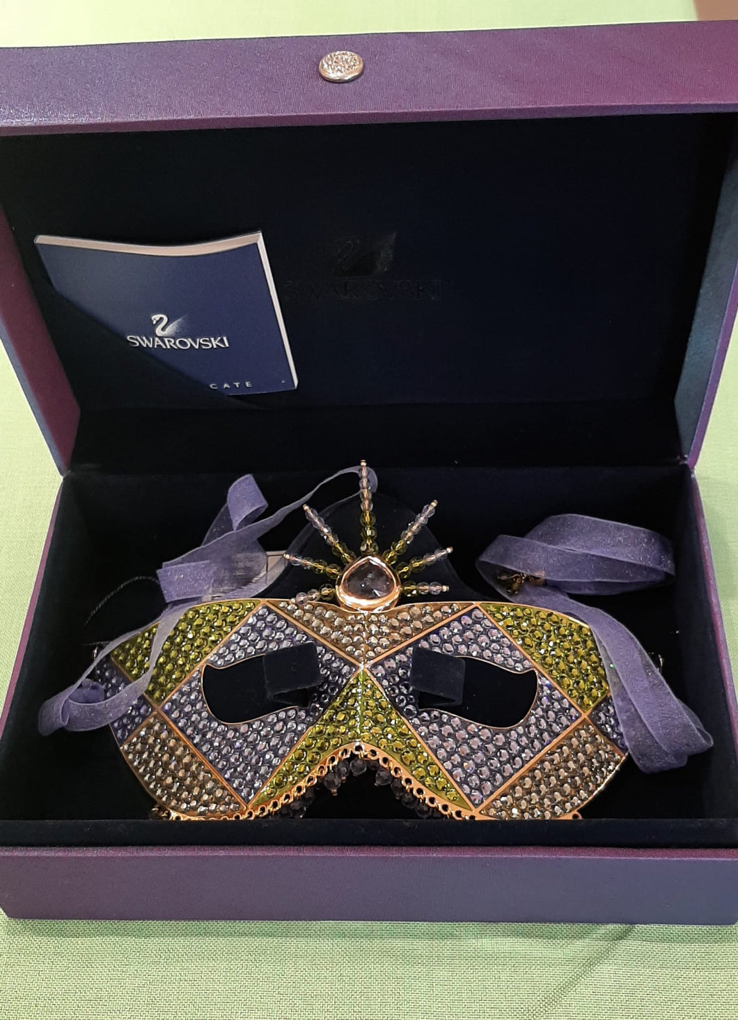 Maschera Millennium Swarovski