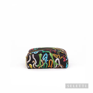 ASTUCCIO IN PU STAMPATO "TOILETPAPER"  - SNAKES