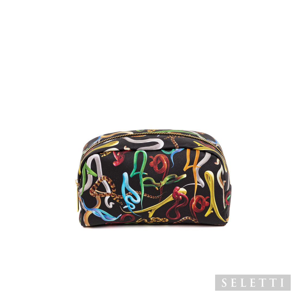 BEAUTY-CASE IN PU STAMPATO 