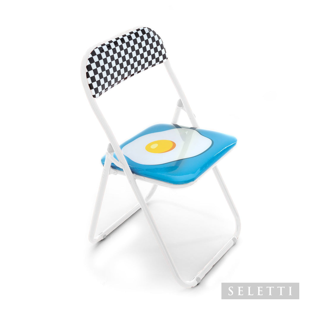 SEDIA METALLO PIEGHEVOLE 