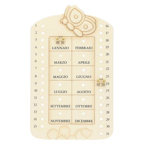 Thun - Calendario perpetuo da parete in ceramica Elegance - Calabria Regali