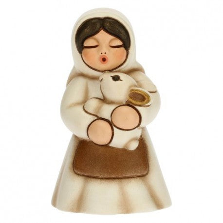 Presepe classico THUN - Donna con coniglio presepe classico, bianco – Grasselli  Regalo